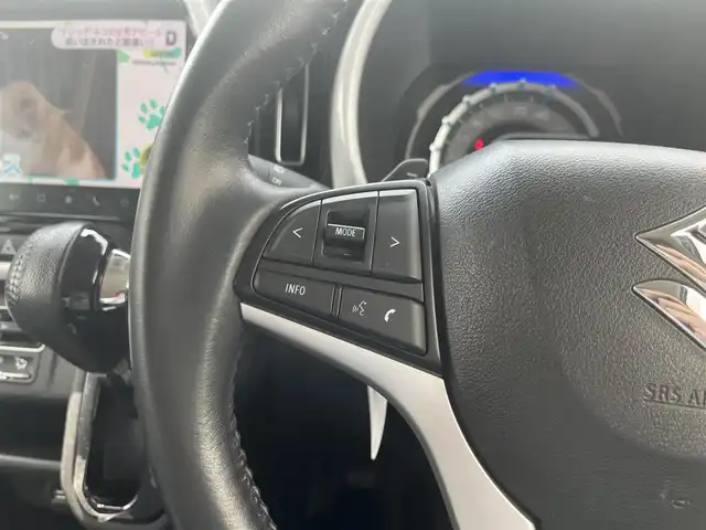 スズキ ハスラー HYBRID X ターボ 三重県 2020(令2)年 5.4万km ピュアホワイトP ワンオーナー/セーフティサポート/アダプティブクルーズコントロール/全方位モニター付メモリーナビ/9インチモニター/地デジTV/DVD/CD//スマートフォン連携/LEDヘッドランプ/LEDフォグランプ/オート格納機能/ウインカー付きドアミラー/15インチアルミホイール/革巻きステアリング/シートヒーター