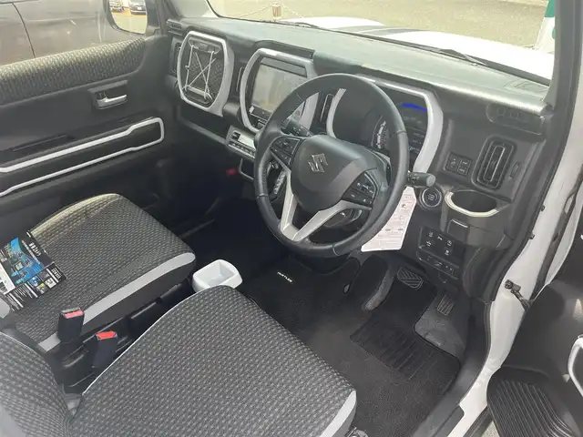 スズキ ハスラー HYBRID X ターボ 三重県 2020(令2)年 5.4万km ピュアホワイトP ワンオーナー/セーフティサポート/アダプティブクルーズコントロール/全方位モニター付メモリーナビ/9インチモニター/地デジTV/DVD/CD//スマートフォン連携/LEDヘッドランプ/LEDフォグランプ/オート格納機能/ウインカー付きドアミラー/15インチアルミホイール/革巻きステアリング/シートヒーター