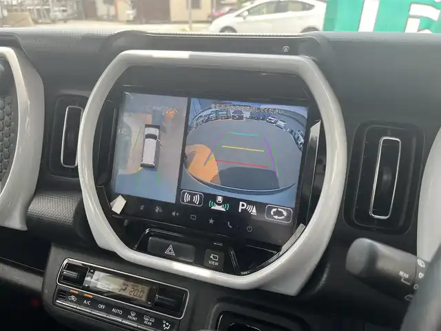 スズキ ハスラー HYBRID X ターボ 三重県 2020(令2)年 5.4万km ピュアホワイトP ワンオーナー/セーフティサポート/アダプティブクルーズコントロール/全方位モニター付メモリーナビ/9インチモニター/地デジTV/DVD/CD//スマートフォン連携/LEDヘッドランプ/LEDフォグランプ/オート格納機能/ウインカー付きドアミラー/15インチアルミホイール/革巻きステアリング/シートヒーター