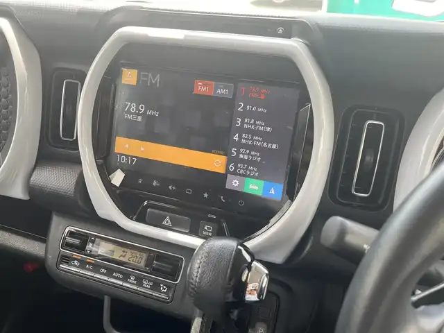 スズキ ハスラー HYBRID X ターボ 三重県 2020(令2)年 5.4万km ピュアホワイトP ワンオーナー/セーフティサポート/アダプティブクルーズコントロール/全方位モニター付メモリーナビ/9インチモニター/地デジTV/DVD/CD//スマートフォン連携/LEDヘッドランプ/LEDフォグランプ/オート格納機能/ウインカー付きドアミラー/15インチアルミホイール/革巻きステアリング/シートヒーター