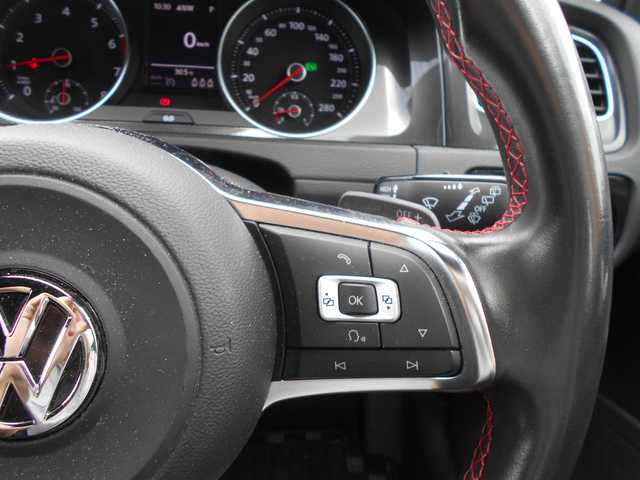 フォルクスワーゲン ゴルフ ＧＴＩ 栃木県 2016(平28)年 8.6万km ピュアホワイト 純正フルセグメモリナビ/プリクラッシュブレーキシステム/レーンキープアシストシステム/アダプティブクルーズコントロール/バックカメラ/パークディスタンスコントロール/オートブレーキホールド/電動パーキングブレーキ/社外18インチENKEIアルミホイール/プッシュスタート/ETC/アイドリングストップ/ステアリングリモコン/パドルシフト/純正フロアマット/ウィンカーミラー/電動格納ミラー