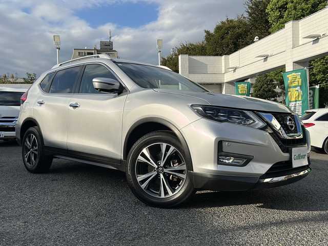 日産 エクストレイル 20Xi 秋田県 2019(平31)年 2.9万km ブリリアントシルバー 純正9型SDナビゲーション【MM518D-L】/AM FM フルセグ CD DVD Bluetooth AUX USB/インテリジェントアラウンドビューモニター/プロパイロットレーダークルーズコントロール/エマージェンシーブレーキ/レーンディパーチャーワーニング/アイドリングストップ/全席シートヒーター/ドライブレコーダー/パワーバックドア/ビルトインETC/電子パーキング/オートホールド/LEDヘッドライト/純正18インチアルミホイール/純正フロアマット/スペアキー