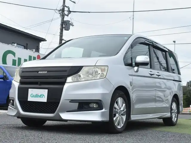 ホンダ ステップワゴン スパーダ Z 神奈川県 2010(平22)年 8.2万km スーパープラチナメタリック 純正HDDナビ/全方位カメラ/フリップダウンモニター/両側パワースライドドア/ETC/HID/無限グリル/スマートキー/取説/ナビ説/スペアスマートキー/記録(H.29.R.1.3.5.6)