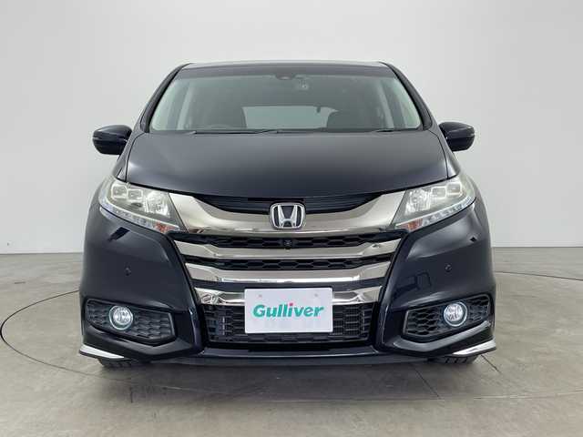 ホンダ オデッセイ ハイブリッド アブソルートセンシングEXパック 兵庫県 2016(平28)年 8万km プレミアムヴィーナスブラックP ・メーカーオプションナビ/・Bluetooth/DVD/CD/HDMI/USB/TV/・全方位カメラ/・ホンダセンシング/・衝突軽減ブレーキ/・歩行者事故低減ステアリング/・アダプティブ・クルーズ・コントロール/・車線維持支援システム/・路外逸脱抑制機能/・誤発進抑制機能/・先行車発進お知らせ機能/・標識認識機能/・ブラインドスポットモニター/・コーナーセンサー/・両側パワースライドドア/・ステアリングスイッチ/・ハーフレザーシート/・運転席パワーシート/・2列目オットマン/・2列目サンシェード/・社外前方ドラレコ/・LEDヘッドライト/・フォグランプ/・純正17インチアルミホイールタイヤ