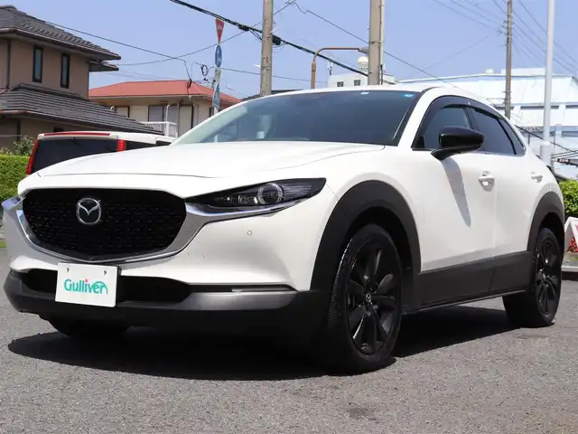 マツダ ＣＸ－３０ 20S ブラックトーンED 神奈川県 2023(令5)年 2万km スノーフレイクホワイトパールマイカ ワンオーナー/クルージング＆トラフィック・サポート/電動格納リモコン式グロスブラックドアミラー/（オート格納／ヒーテッド機能）/マツダコネクト　（8.8インチ専用ディスプレイ）/アクティブクルーズコントロール/アドバンスドキーレスエントリーシステム＆ブラックエンジンスタートリング＋スペアキー/アダプティブLEDヘッドライト/ETC/バックカメラ/前後ドライブレコーダー/保証書/取説