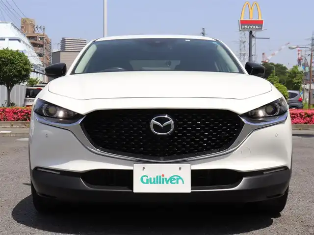マツダ ＣＸ－３０ 20S ブラックトーンED 神奈川県 2023(令5)年 2万km スノーフレイクホワイトパールマイカ ワンオーナー/クルージング＆トラフィック・サポート/電動格納リモコン式グロスブラックドアミラー/（オート格納／ヒーテッド機能）/マツダコネクト　（8.8インチ専用ディスプレイ）/アクティブクルーズコントロール/アドバンスドキーレスエントリーシステム＆ブラックエンジンスタートリング＋スペアキー/アダプティブLEDヘッドライト/ETC/バックカメラ/前後ドライブレコーダー/保証書/取説