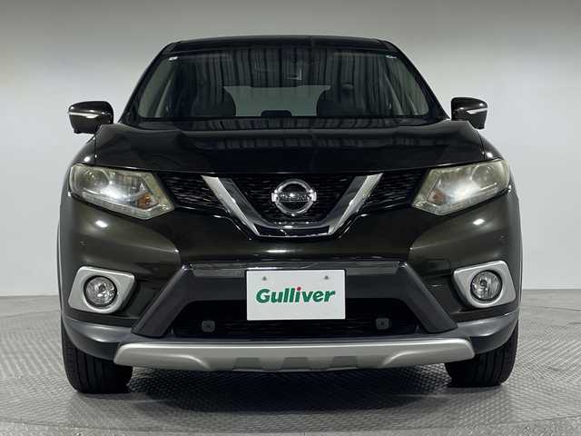 日産 エクストレイル 20X エクストリーマーX Eブレーキ 神奈川県 2015(平27)年 5.9万km チタニウムカーキ 4WD/純正7インチメーカーOPナビ/CD&DVD&BT&フルセグTV/全方位モニター/ビルトインETC/カプロンシート/シートヒーター前席/ドアバイザー/エマージェンシーブレーキ/レーンキープアシスト/後側方車両検知警報/ふらつき警報/進入禁止警報/駐車支援/クルーズコントロール/ダウンヒルアシスト/アイドリングストップ/LEDヘッドライト/フォグライト