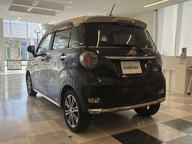ダイハツ キャスト スタイル G ターボ SAⅡ 岐阜県 2017(平29)年 9.1万km ブラックマイカメタリック ４ＷＤ/寒冷地仕様/社外ナビゲーション/バックモニター/フルセグ視聴/Bluetooth/ドライブレコーダー/ターボ/LEDヘッドライト/オートライト/ETC/スマートアシストII/前席シートヒーター/USBポート２ヶ/プッシュスタート/スマートキー/純正アルミホイール