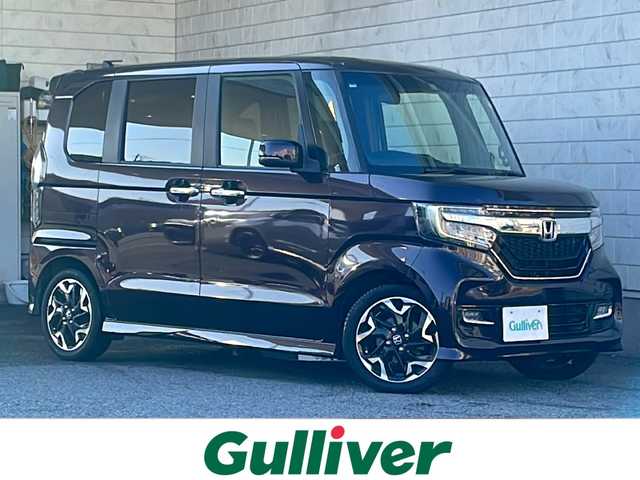 ホンダ Ｎ ＢＯＸ カスタム G L ターボ ホンダセンシング 神奈川県 2018(平30)年 5.4万km プレミアムベルベットパープル・パール 純正ナビ/（CD/DVD/AM/FM/SD/USB/AUX/BT/フルセグTV)/バックカメラ/全方位ドライブレコーダー/ETC/パドルシフト/レーダークルーズコントロール/両側パワースライドドア/純正フロアマット/純正アルミホイール/レーンキープアシスト/横滑り防止装置/プリクラッシュ/コーナーセンサー/アイドリングストップ/オートライト/エンジンスタートボタン/スペアキー×１/保証書/取扱説明書