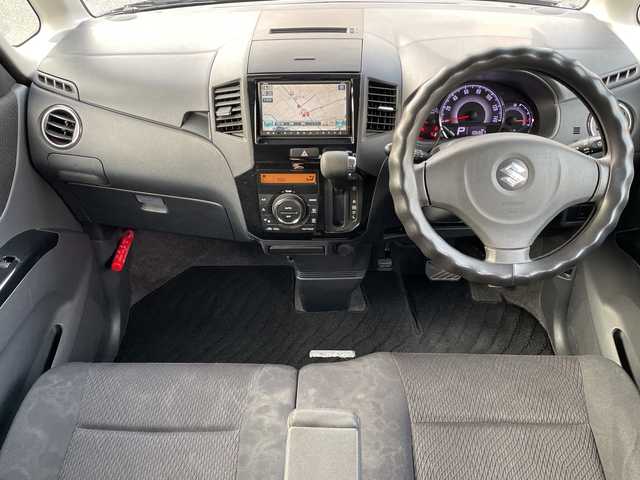 スズキ パレット ＳＷ XS 山口県 2010(平22)年 10.7万km ルナグレーパールメタリック 登録時走行距離/　【106868km】/取扱説明書/社外ナビ/CD/DVD/Bluetooth/片側パワースライドドア/オートライト/フォグライト/純正フロアマット/ドアバイザー