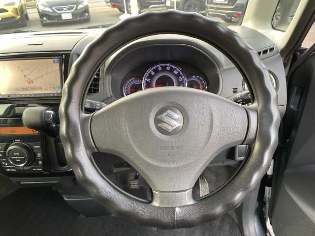 スズキ パレット ＳＷ XS 山口県 2010(平22)年 10.7万km ルナグレーパールメタリック 登録時走行距離/　【106868km】/取扱説明書/社外ナビ/CD/DVD/Bluetooth/片側パワースライドドア/オートライト/フォグライト/純正フロアマット/ドアバイザー