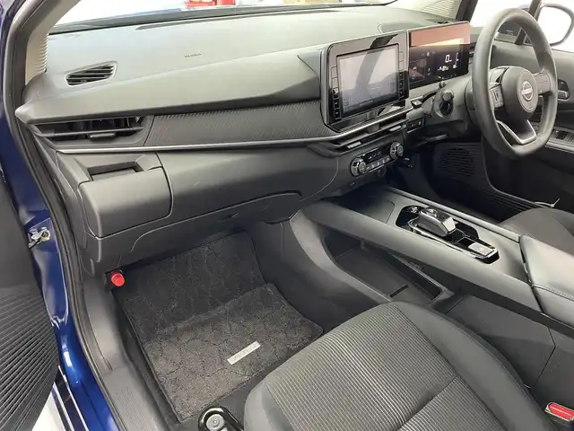 日産 ノート X 滋賀県 2021(令3)年 5万km オーロラフレアブルーパール 純正９型メモリーナビ/【Bluetooth/CD/DVD/フルセグ】/フロントカメラ/バックカメラ/前後ソナー/LEDヘッドライド/オートハイビーム/電子パーキング/オートホールド/社外１６AW/ステアリングリモコン/プッシュスタート/スマートキー/ビルトインETC