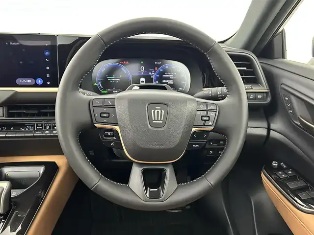 トヨタ クラウン スポーツ Z 道央・札幌 2025(令7)年 0.4万km ブラック ・ワンオーナー/・４WD/・寒冷地仕様/・モデリスタエアロ/・パノラマルーフ/・12.3インチディスプレイオーディオ（コネクティッドナビ対応）Plus/・BT/Type-C/フルセグ/・パノラミックビューモニター/・ドラレコ付デジタルインナーミラー/・ビルトインETC2.0/・置くだけ充電/・トヨタ チームメイト［アドバンスト パーク］/・レーダークルーズコントロール/・プロアクティブドライビングアシスト/・ブラインドスポットモニター/・レザーシート/・マイコンプリセットドライビングポジションシステム/・前席パワーシート/・前席シートヒーター/・前席シートエアコン/・ステアリングヒーター/・アクセサリーコンセント/・ヘッドライトウォッシャー/・オートマチックハイビーム/・LEDヘッドライト/・純正21インチAW/・純正フロアマット/・トノカバー