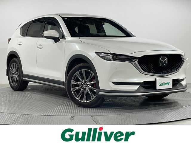 マツダ ＣＸ－５ XD エクスクルーシブモード 広島県 2021(令3)年 4.8万km スノーフレイクホワイトパールマイカ