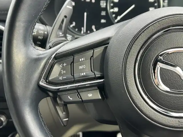 マツダ ＣＸ－８ XD Lパッケージ 道東・釧路十勝 2019(令1)年 5.9万km ディープクリスタルブルーマイカ ワンオーナー/4WD/純正ナビ/(FM AM CD DVD BT フルセグTV)/全方位カメラ/パワーバックドア/シートヒーター /シートクーラー/ヘッドアップディスプレイ/衝突軽減ブレーキ/レーダークルーズコントロール/パワーシート/BOSEサウンド/電子パーキング/オートホールド/純正AW付冬タイヤ4本積込/ETC/プッシュスタート/スマートキー/LEDヘッドライト/フォグランプ/リアフォグ/パドルシフト/保証書/取扱説明書