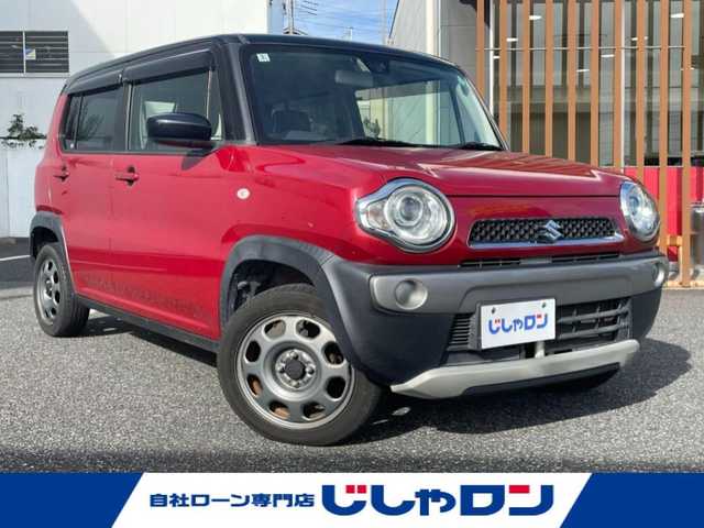 スズキ ハスラー G 千葉県 2016(平28)年 9.2万km フェニックスレッドパール/ブルーイッシュブラックパール (株)IDOMが運営する【じしゃロン八千代店】の自社ローン専用車両になります。/こちらは現金またはオートローンご利用時の価格です。自社ローンご希望の方は別途その旨お申付け下さい/衝突軽減システム/７インチSDナビ/シートヒーター/ワンセグ/CD/Bluetooth/オートライト/ETC/スマートキー/プッシュスタート