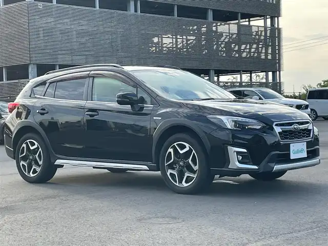スバル ＸＶ ハイブリッド アドバンス 新潟県 2019(平31)年 4.9万km クリスタルブラックシリカ 純正ナビ/・フルセグTV.Bluetooth.CD/DVD/衝突軽減ブレーキ/車線逸脱警報/クルーズコントロール/横滑り防止装置/LEDヘッドライト/フォグランプ/オートライト/電動格納ミラー/プッシュスタート/スマートキー/ドアバイザー/スペアキー
