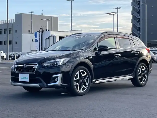 スバル ＸＶ ハイブリッド アドバンス 新潟県 2019(平31)年 4.9万km クリスタルブラックシリカ 純正ナビ/・フルセグTV.Bluetooth.CD/DVD/衝突軽減ブレーキ/車線逸脱警報/クルーズコントロール/横滑り防止装置/LEDヘッドライト/フォグランプ/オートライト/電動格納ミラー/プッシュスタート/スマートキー/ドアバイザー/スペアキー