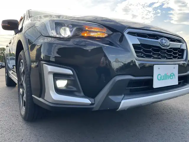 スバル ＸＶ ハイブリッド アドバンス 新潟県 2019(平31)年 4.9万km クリスタルブラックシリカ 純正ナビ/・フルセグTV.Bluetooth.CD/DVD/衝突軽減ブレーキ/車線逸脱警報/クルーズコントロール/横滑り防止装置/LEDヘッドライト/フォグランプ/オートライト/電動格納ミラー/プッシュスタート/スマートキー/ドアバイザー/スペアキー