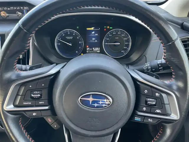 スバル ＸＶ ハイブリッド アドバンス 新潟県 2019(平31)年 4.9万km クリスタルブラックシリカ 純正ナビ/・フルセグTV.Bluetooth.CD/DVD/衝突軽減ブレーキ/車線逸脱警報/クルーズコントロール/横滑り防止装置/LEDヘッドライト/フォグランプ/オートライト/電動格納ミラー/プッシュスタート/スマートキー/ドアバイザー/スペアキー