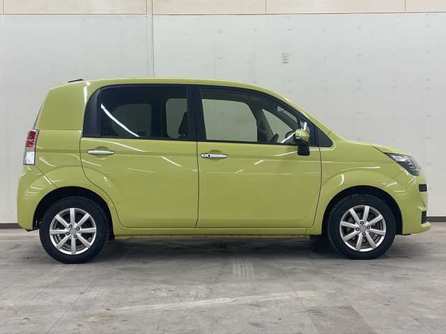 トヨタ スペイド F 道央・札幌 2013(平25)年 10.2万km シトラスマイカメタリック ・４WD/・社外ディスプレイオーディオ/ラジオ／ＤＶＤ／ＣＤ／ＵＳＢ/・寒冷地仕様/・ワンオーナー/・横滑り防止装置/・片側パワースライドドア/・積込夏タイヤ/・スペアキー/・ウインカーミラー/・取扱説明書/・保障書