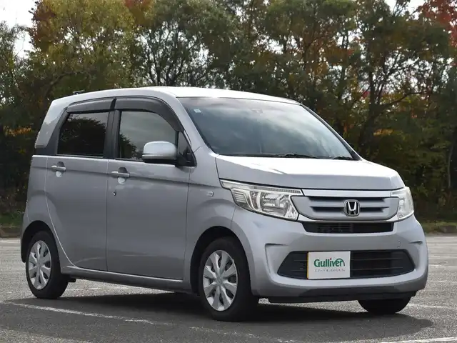 ホンダ Ｎ ＷＧＮ C 福岡県 2017(平29)年 2.4万km ルナシルバーM 社外メモリナビ【CN-RA06D】/フルセグTV・BT・CD・DVD・FM・AM/バックカメラ/ETC/シティブレーキ/キーレスエントリー/前後ドライブレコーダー【ZDR016】/保証書・取説・スペアキー