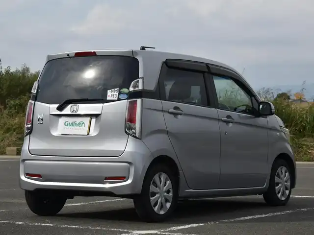 ホンダ Ｎ ＷＧＮ C 福岡県 2017(平29)年 2.4万km ルナシルバーM 社外メモリナビ【CN-RA06D】/フルセグTV・BT・CD・DVD・FM・AM/バックカメラ/ETC/シティブレーキ/キーレスエントリー/前後ドライブレコーダー【ZDR016】/保証書・取説・スペアキー