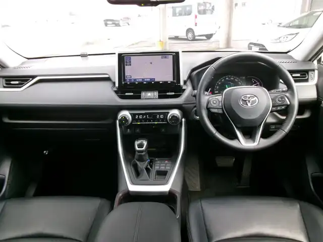 トヨタ ＲＡＶ４ G 群馬県 2019(令1)年 8.5万km ホワイトパールクリスタルシャイン ワンオーナー/パノラマムーンルーフ/モデリスタエアロ/9インチSDナビ/フルセグテレビ/バックカメラ/TVキャンセラー/ステアリングヒーター/パワーシート/パワーバックドア/Toyota Safety Sense/ブラインドスポットモニター/リヤクロストラフィックアラート