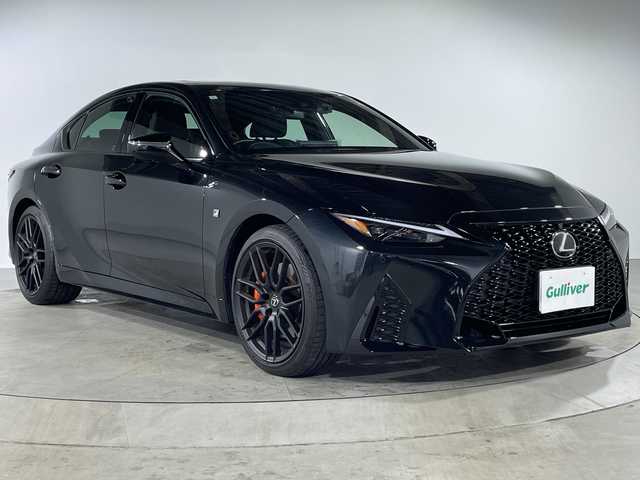 レクサス ＩＳ 300h Fスポーツ モードブラックⅢ 福岡県 2023(令5)年 1.1万km グラファイトブラックガラスフレーク サンルーフ/純正ナビ/フルセグテレビ/アラウンドビューモニター/レーダークルーズコントロール/プッシュスタート/ビルトインETC2.0/レーンキープアシスト/ドライブレコーダー/ハーフレザー/シートヒーター