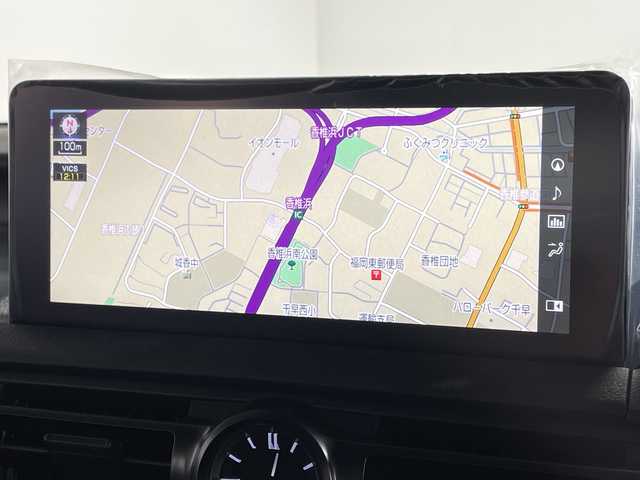 レクサス ＩＳ 300h Fスポーツ モードブラックⅢ 福岡県 2023(令5)年 1.1万km グラファイトブラックガラスフレーク サンルーフ/純正ナビ/フルセグテレビ/アラウンドビューモニター/レーダークルーズコントロール/プッシュスタート/ビルトインETC2.0/レーンキープアシスト/ドライブレコーダー/ハーフレザー/シートヒーター