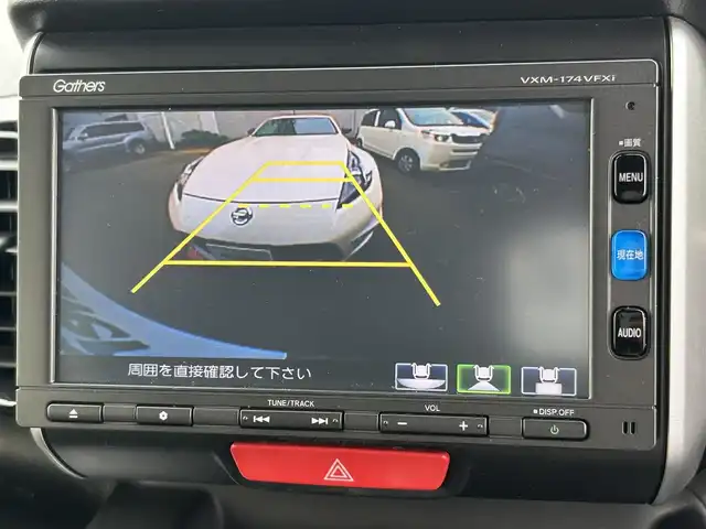 ホンダ Ｎ ＢＯＸ カスタム G Lパッケージ 静岡県 2016(平28)年 3.4万km シャイニンググレーM 純正メモリーナビ/　AM FM CD DVD Bluetooth/ビルトインETC/HIDオートヘッドランプ/片側パワースライドドア/純正14インチアルミホイール/純正フロアマット/スマートキー＆プッシュスタート/リアサンシェード/フロントフォグランプ/スマートシティブレーキサポート/フルセグTV/バックモニター/前後ドライブレコーダー