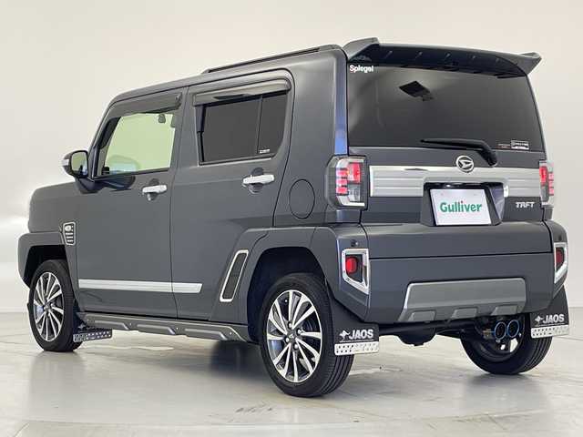 ダイハツ タフト G ターボ クロムベンチャー 愛知県 2023(令5)年 0.6万km クロムグレーメタリック 4WD/ターボ/ワンオーナー/禁煙車/純正10型ナビ・フルセグＴＶ/CD/DVD/Ｂｌｕｅｔｏｏｔｈ再生/HDMIポート/ガラスルーフトップ/純正エアロ/LEVEL SOUNDマフラー/ルーフレール/後席ガラスフィルム/JAOSマッドフラップ/スマートキー/LEDヘッド・LEDフォグ/コーナーセンサー/ETC2.0
