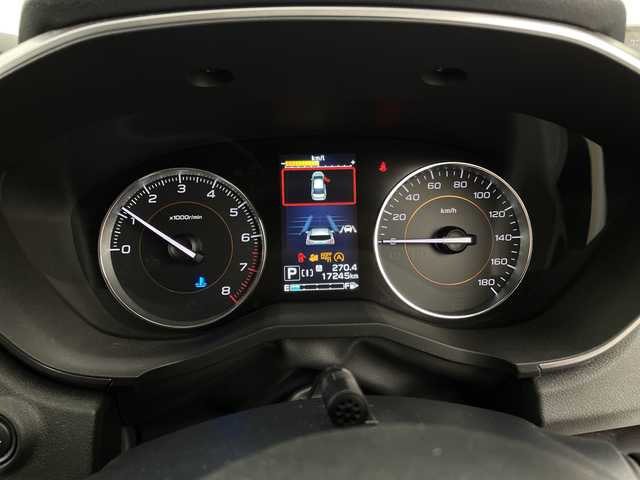 スバル インプレッサ ＸＶ 2．0i－S アイサイト 新潟県 2017(平29)年 1.8万km クールグレーカーキ メモリナビ　型式CN-LR820D/CD/BT/USB/ETC/バックカメラ/レザーシート/シートヒーター　D席/N席/パワーシート　D席/N席/フォグ/純正AW夏タイヤセット