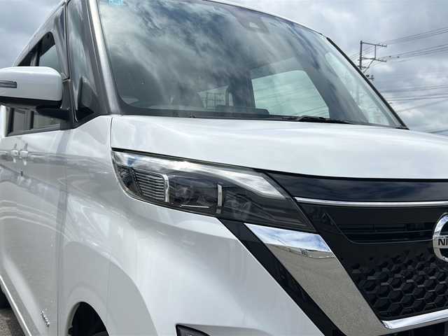 日産 ルークス HWS X プロパイロットED 秋田県 2022(令4)年 6万km ホワイトパール 純正メモリナビ（BT/TV）/前方位カメラ/クルーズコントロール（追従あり）/シートヒーター（D＋N席）/オートホールド/純正ETC2.0