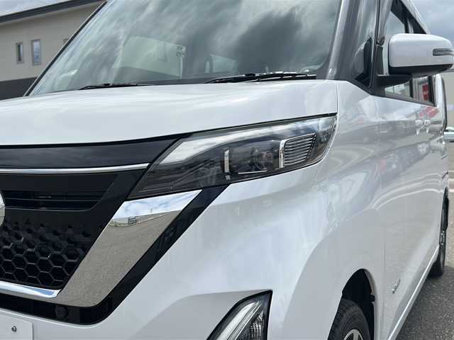 日産 ルークス HWS X プロパイロットED 秋田県 2022(令4)年 6万km ホワイトパール 純正メモリナビ（BT/TV）/前方位カメラ/クルーズコントロール（追従あり）/シートヒーター（D＋N席）/オートホールド/純正ETC2.0
