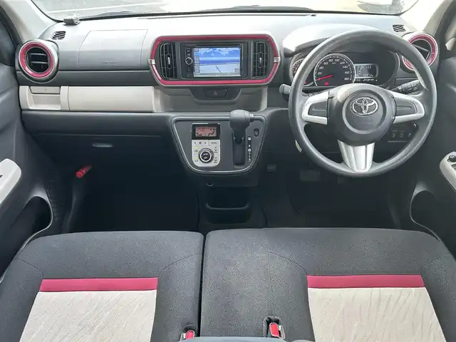 トヨタ パッソ モーダ　S 島根県 2018(平30)年 4.6万km ブラックマイカメタリック/パウダリーベージュメタリック 2トーン 登録時走行距離45972km/衝突被害軽減システム/社外SDナビ/【CD  ワンセグ AUX】/LEDオートヘッドライト/アイドリングストップ/電動格納ミラー/フォグランプ/ETC/コーナーセンサー（後）/純正フロアマット