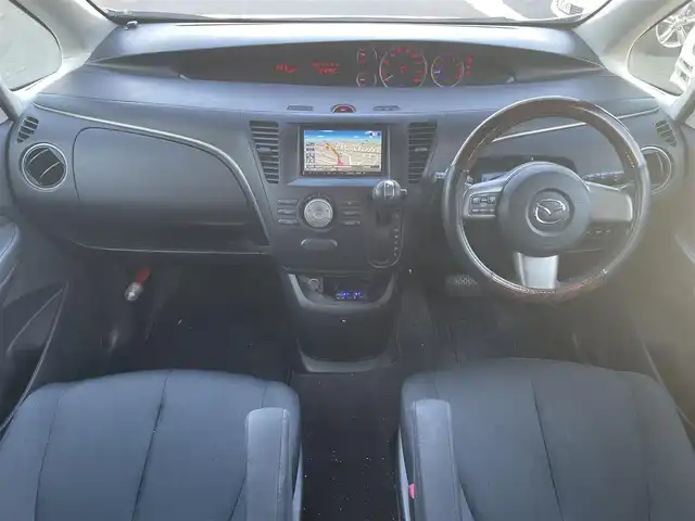 マツダ ビアンテ 20S 静岡県 2013(平25)年 11.5万km ラディアントエボニーマイカ 社外ナビ　/後席モニター　/・フルセグＴＶ　/・Ｂｌｕｅｔｏｏｔｈ接続　/・ＤＶＤ再生　/・ＵＳＢ入力端子　/両側パワースライドドア　/スマートキー　/スペアキー　/バックカメラ　/ビルトインＥＴＣ　/ＨＩＤオートライト　/純正１６インチホイール/取扱説明書/保証書