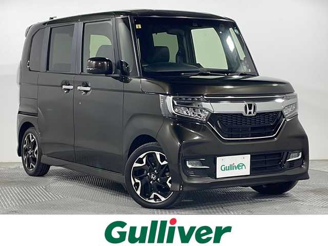 ホンダ Ｎ ＢＯＸ カスタム G L ターボ ホンダセンシング 広島県 2020(令2)年 2.9万km プレミアムグラマラスブロンズP 純正ナビ/バックカメラ/両側パワースライドドア/ＥＴＣ/レーダークルーズコントロール/オートライト/衝突軽減/レーンキープ/コーナーセンサー/ＤＶＤ/パドルシフト/プッシュスタート/フォグランプ/ＬＥＤヘッドライト/エアバッグ(運転席/助手席/サイド/カーテン)/純正１５インチアルミホイール(165/55/R15)