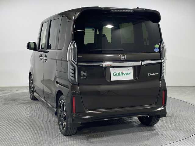ホンダ Ｎ ＢＯＸ カスタム G L ターボ ホンダセンシング 広島県 2020(令2)年 2.9万km プレミアムグラマラスブロンズP 純正ナビ/バックカメラ/両側パワースライドドア/ＥＴＣ/レーダークルーズコントロール/オートライト/衝突軽減/レーンキープ/コーナーセンサー/ＤＶＤ/パドルシフト/プッシュスタート/フォグランプ/ＬＥＤヘッドライト/エアバッグ(運転席/助手席/サイド/カーテン)/純正１５インチアルミホイール(165/55/R15)