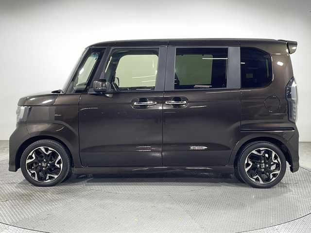 ホンダ Ｎ ＢＯＸ カスタム G L ターボ ホンダセンシング 広島県 2020(令2)年 2.9万km プレミアムグラマラスブロンズP 純正ナビ/バックカメラ/両側パワースライドドア/ＥＴＣ/レーダークルーズコントロール/オートライト/衝突軽減/レーンキープ/コーナーセンサー/ＤＶＤ/パドルシフト/プッシュスタート/フォグランプ/ＬＥＤヘッドライト/エアバッグ(運転席/助手席/サイド/カーテン)/純正１５インチアルミホイール(165/55/R15)