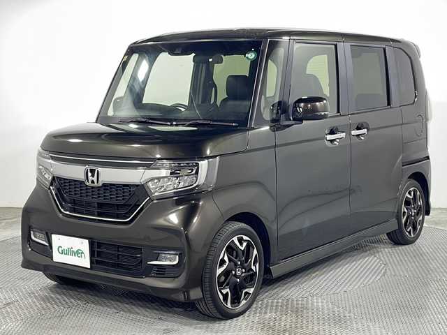 ホンダ Ｎ ＢＯＸ カスタム G L ターボ ホンダセンシング 広島県 2020(令2)年 2.9万km プレミアムグラマラスブロンズP 純正ナビ/バックカメラ/両側パワースライドドア/ＥＴＣ/レーダークルーズコントロール/オートライト/衝突軽減/レーンキープ/コーナーセンサー/ＤＶＤ/パドルシフト/プッシュスタート/フォグランプ/ＬＥＤヘッドライト/エアバッグ(運転席/助手席/サイド/カーテン)/純正１５インチアルミホイール(165/55/R15)