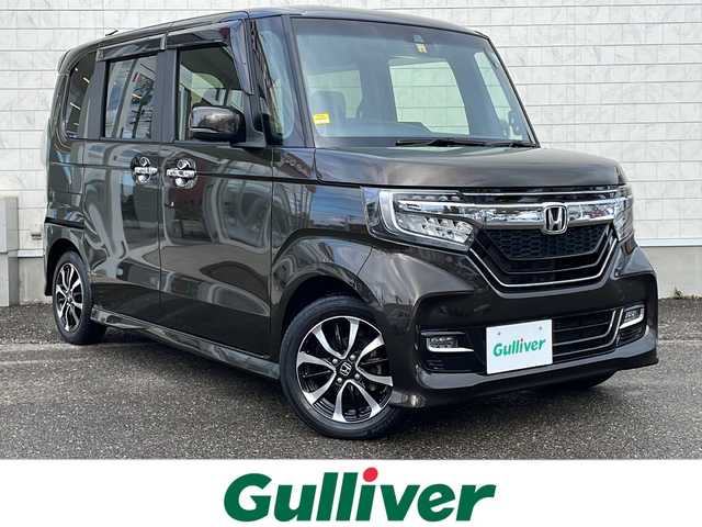 ホンダ Ｎ ＢＯＸ カスタム G L ホンダセンシング 福島県 2020(令2)年 2.3万km プレミアムグラマラスブロンズP 純正８型メモリナビ装着ＳＰパッケージ/純正ブラック塗装＋切削１４インチＡＷ/プラズマクラスター搭載フルオートＡＣ/両側パワースライドドア/フロントシートヒーター/９灯式フルＬＥＤヘッドライト/LEDフォグ＋クロームメッキフォグガーニッシュ/アダプティブクルーズコントロール/レーンキープアシスト/USB端子×3/ビルトインETC/ロールサンシェード/カーテンエアバッグ/プッシュスタート/ステアリングリモコン/電動格納ドアミラー