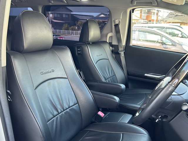 トヨタ ヴェルファイア 2．4Z Gエディション 鳥取県 2012(平24)年 6.7万km ホワイトパールクリスタルシャイン アドミレーションエアロ/社外20インチAW/社外ローダウン/クラジオ革調シートカバー/クラジオフロアマット/社外８インチワイドナビ/社外フリップダウンモニター/フルセグ・Bluetooth/バックカメラ/社外マフラーカッター/スマートキーx2個/両側パワースライド/パワーテールゲート/ウッドコンビハンドル/クルーズコントロール/クリアランスソナー/オートワイパー/オートリトラクトミラー/オートライト/キセノンライト/フォグライト/N席セカンドオットマン/前・セカンドパワーシート/nano-eエアコン/ETCユニット/保証書・取説