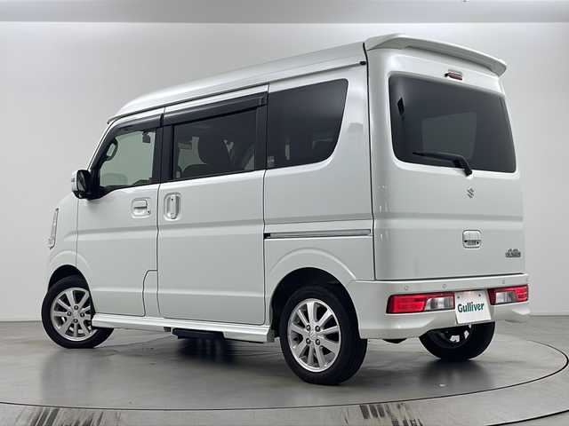 スズキ エブリィ ワゴン PZターボ スペシャル ハイルーフ 埼玉県 2023(令5)年 0.9万km パールホワイト レーダーブレーキサポート/両側パワースライドドア/オートステップ/社外メモリナビ/CD/DVD/Bluetooth/フルセグ/バックカメラ/前後ドライブレコーダー/フォグランプ/ETC/純正１４インチAW/フォグランプ/プッシュスタート/スマートキー