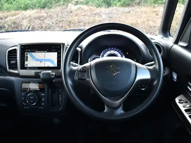 スズキ スペーシア カスタム Z 福岡県 2017(平29)年 4.1万km アクティブイエロー/ブラック2トーンルーフ 純正ナビ/　CD/DVD/フルセグTV/BT/全方位モニター/スマートキー/プッシュスタート/両側パワースライドドア/純正HIDヘッドライト/純正14インチアルミ/D席シートヒーター/アイドリングストップ/ETC