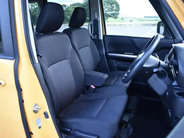 スズキ スペーシア カスタム Z 福岡県 2017(平29)年 4.1万km アクティブイエロー/ブラック2トーンルーフ 純正ナビ/　CD/DVD/フルセグTV/BT/全方位モニター/スマートキー/プッシュスタート/両側パワースライドドア/純正HIDヘッドライト/純正14インチアルミ/D席シートヒーター/アイドリングストップ/ETC