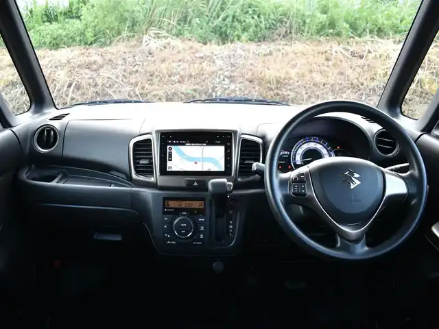 スズキ スペーシア カスタム Z 福岡県 2017(平29)年 4.1万km アクティブイエロー/ブラック2トーンルーフ 純正ナビ/　CD/DVD/フルセグTV/BT/全方位モニター/スマートキー/プッシュスタート/両側パワースライドドア/純正HIDヘッドライト/純正14インチアルミ/D席シートヒーター/アイドリングストップ/ETC
