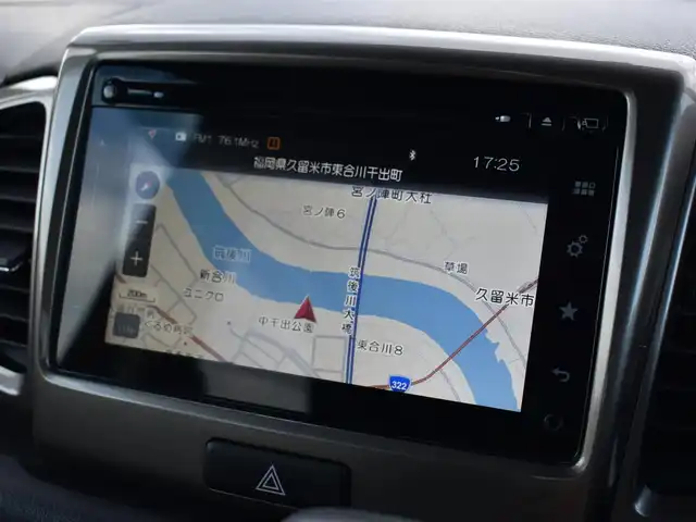 スズキ スペーシア カスタム Z 福岡県 2017(平29)年 4.1万km アクティブイエロー/ブラック2トーンルーフ 純正ナビ/　CD/DVD/フルセグTV/BT/全方位モニター/スマートキー/プッシュスタート/両側パワースライドドア/純正HIDヘッドライト/純正14インチアルミ/D席シートヒーター/アイドリングストップ/ETC