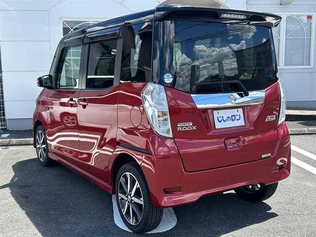 日産 デイズ ルークス ハイウェイスター Gターボ 奈良県 2017(平29)年 4.4万km スパークリングレッド/ブラック ”(株)IDOMが運営する【じしゃロン奈良店】の自社ローン専用車両になります。/こちらは現金またはオートローンご利用時の価格です。自社ローンご希望の方は別途その旨お申付け下さい”