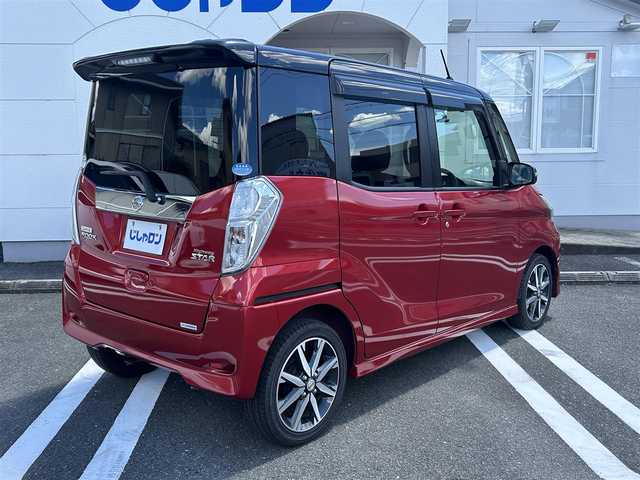 日産 デイズ ルークス ハイウェイスター Gターボ 奈良県 2017(平29)年 4.4万km スパークリングレッド/ブラック ”(株)IDOMが運営する【じしゃロン奈良店】の自社ローン専用車両になります。/こちらは現金またはオートローンご利用時の価格です。自社ローンご希望の方は別途その旨お申付け下さい”